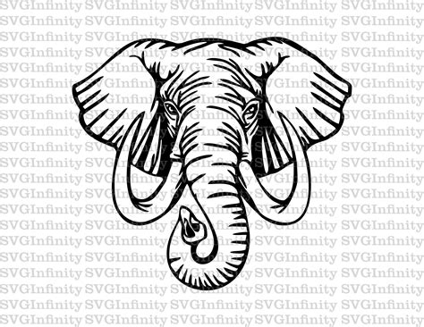 Download 277+ Elephant Head SVG Free Crafts